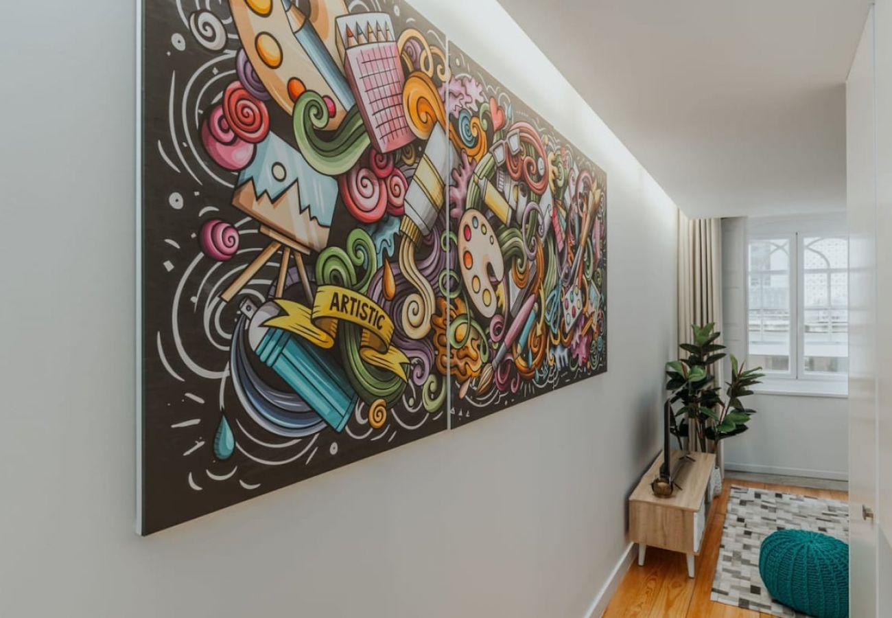 Apartamento em Porto - Luxury Artistic House, Downtown Porto near Metro