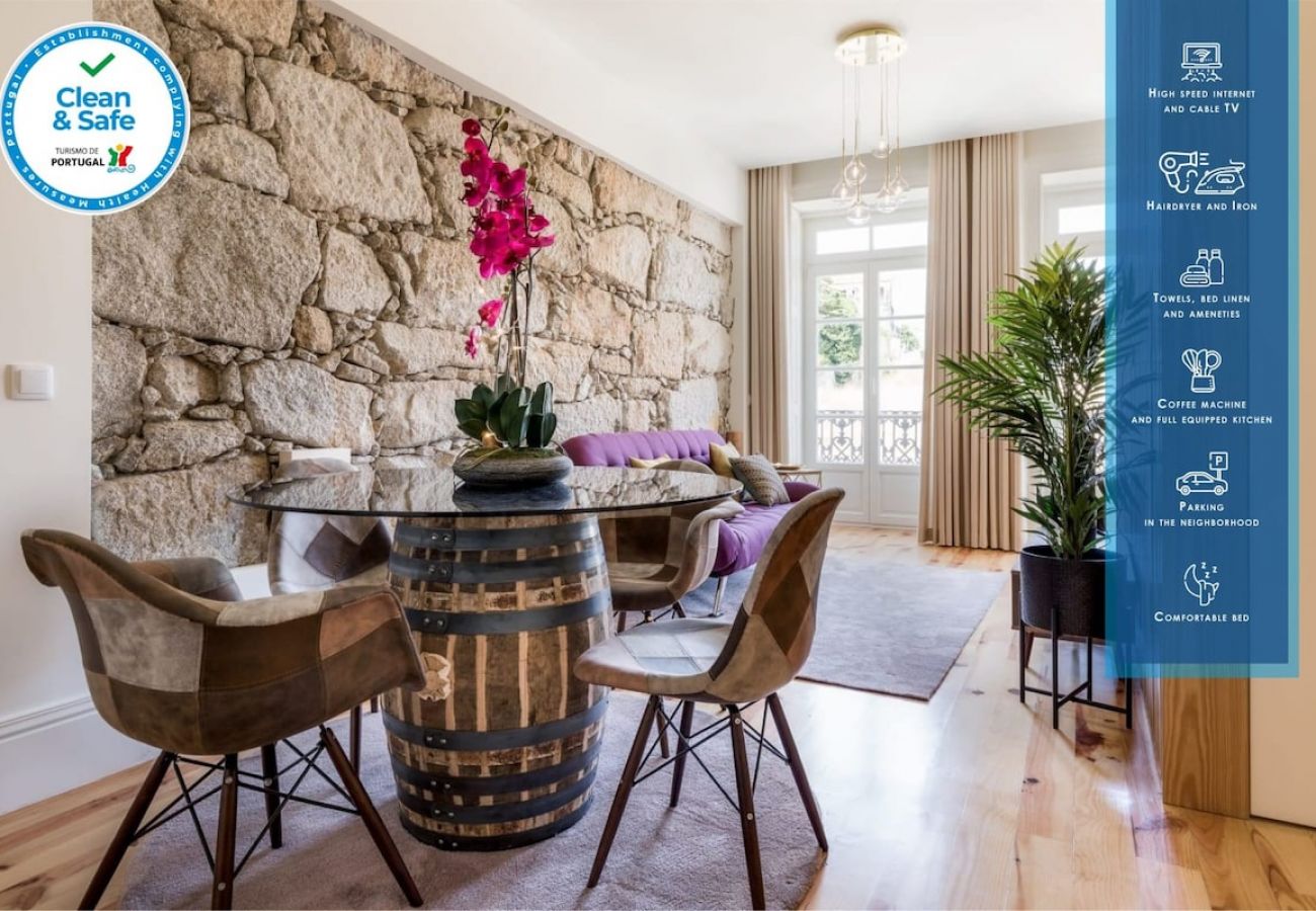 Apartamento em Porto - Wine Luxury House, Downtown Porto near Metro