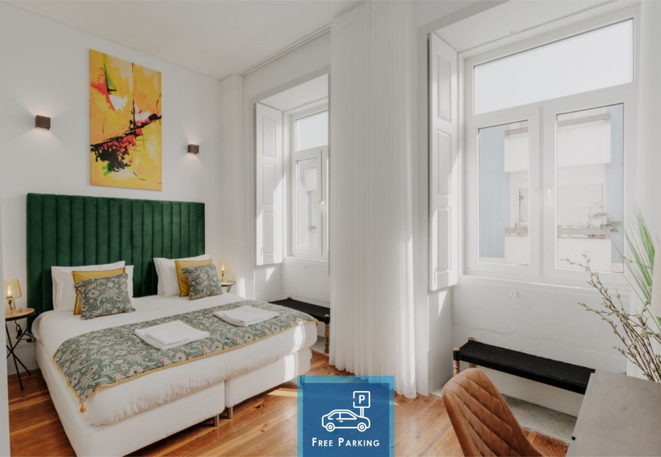 Apartamento em Porto - Bicycle Luxury House, parking, downtown near metro