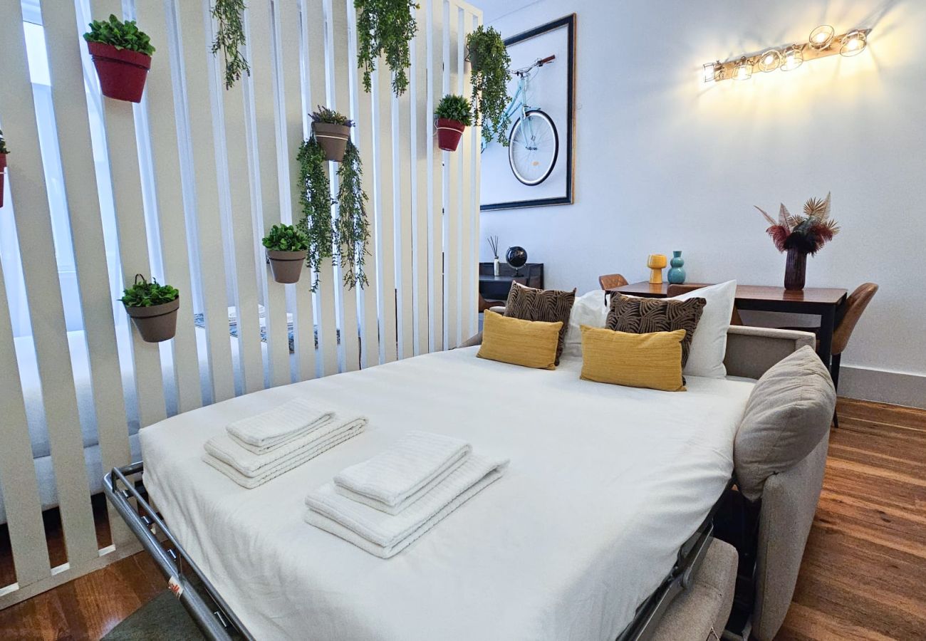 Apartamento em Porto - Bicycle Luxury House, parking, downtown near metro