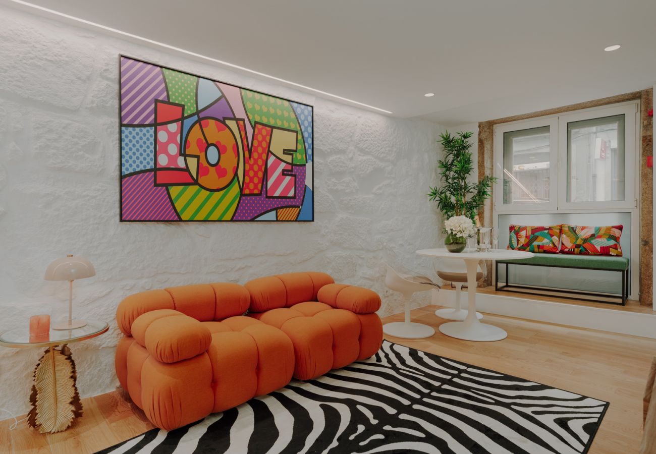 Apartamento em Porto - Pop Art Luxury Apartment w/Ac