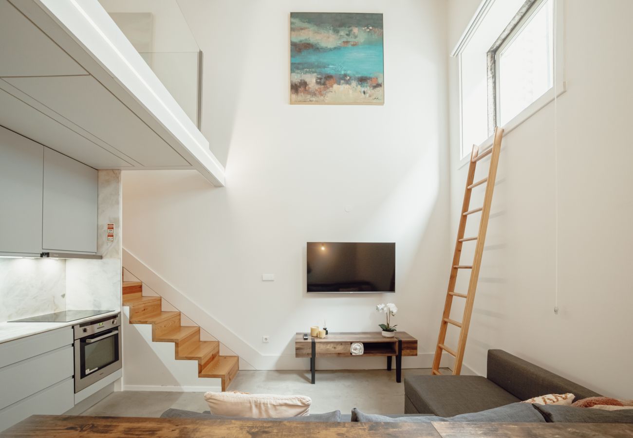 Apartamento em Porto - Industrial Cozy Loft, Downtown Porto