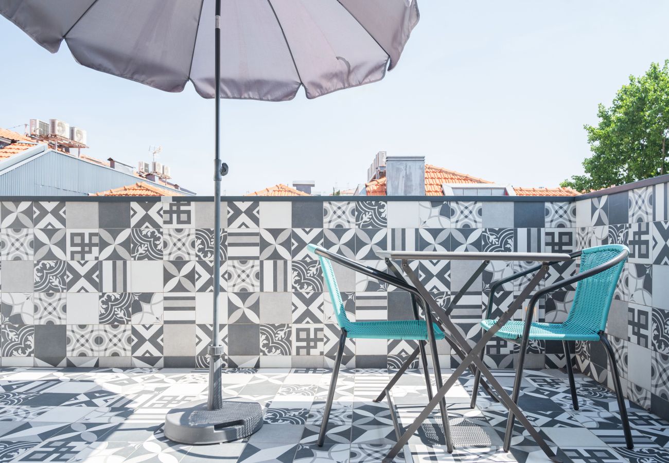 Apartamento em Porto - Panoramic Luxury Apartment with Terrace AC Metro