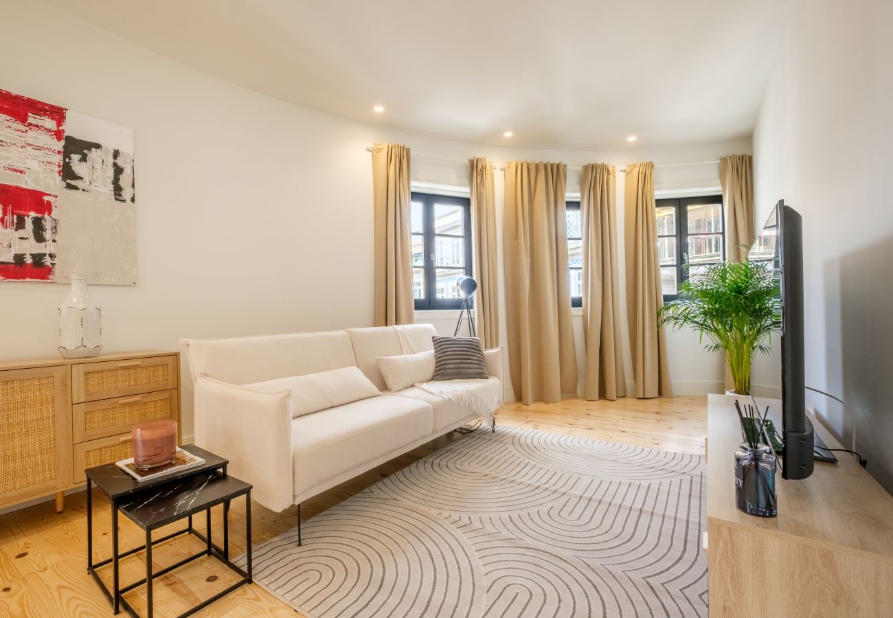 Apartamento em Porto - Art Deco 22 Luxury 2BR Apartment Downtown Metro AC