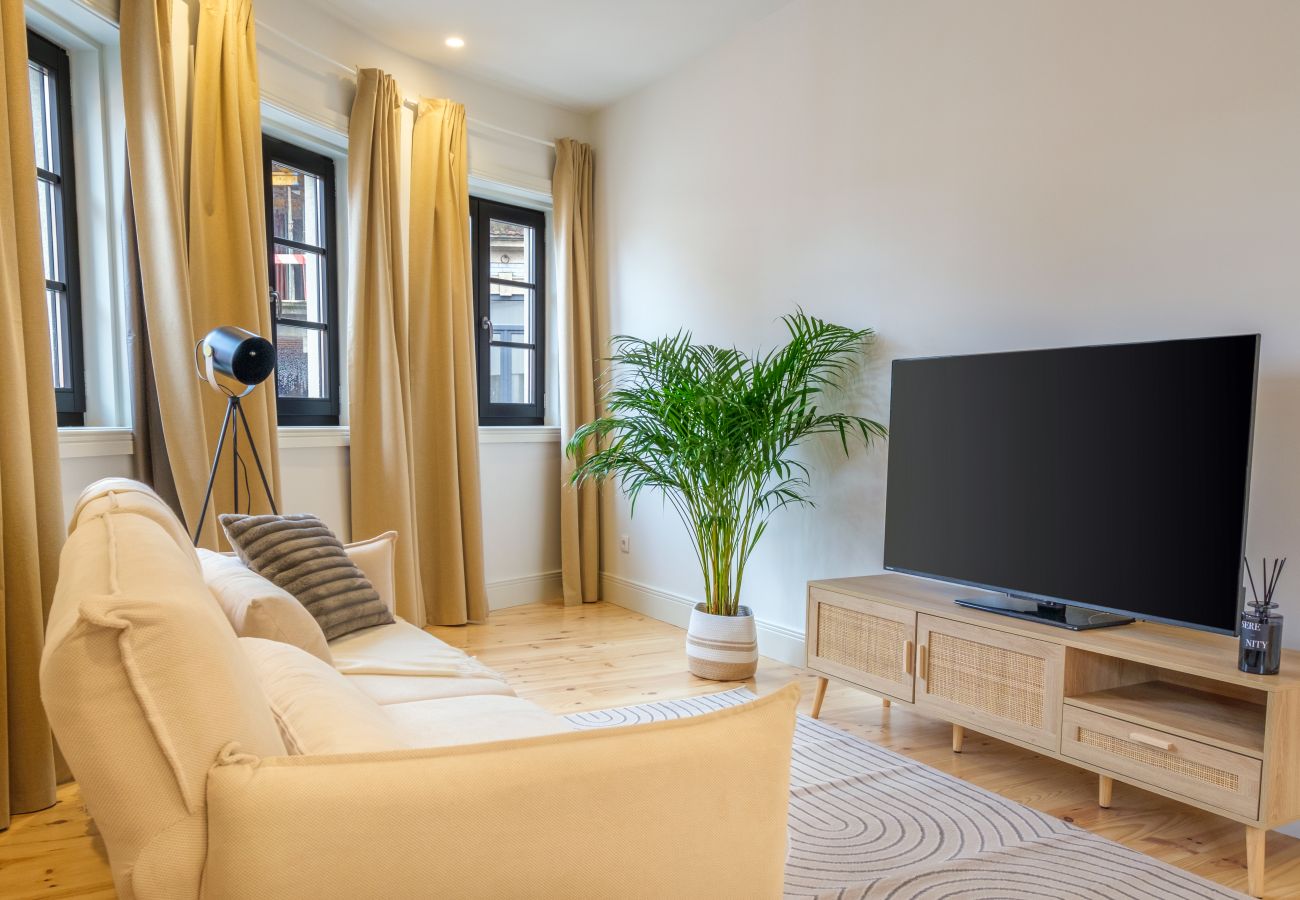 Apartamento em Porto - Art Deco 22 Luxury 2BR Apartment Downtown Metro AC