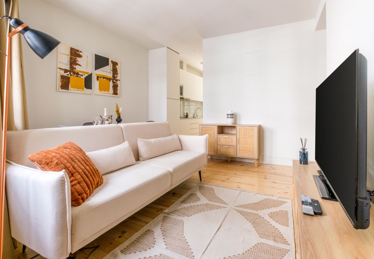 Apartamento em Porto - Art Deco 11 Luxury 2BR Apartment Downtown Metro AC