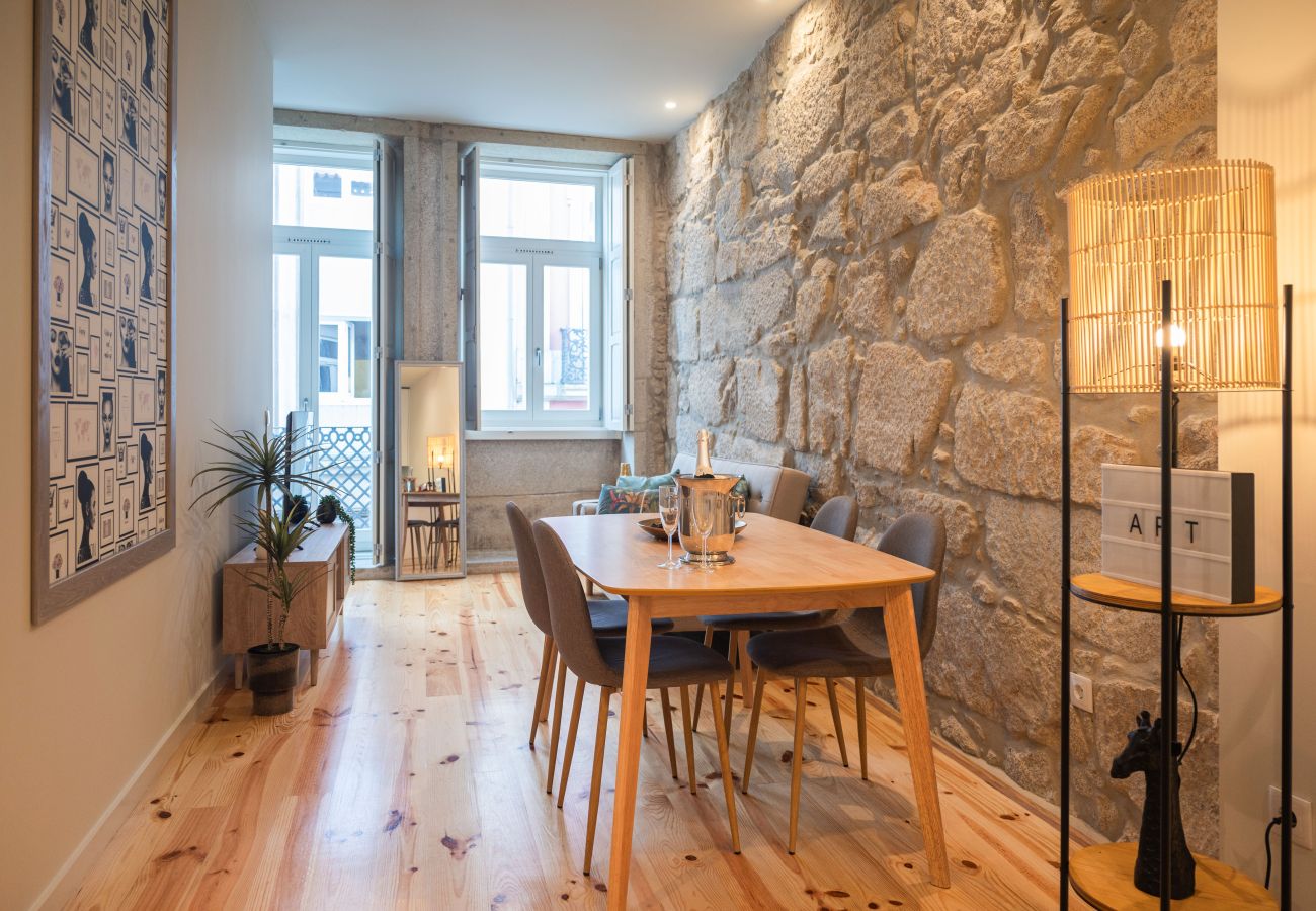 Apartamento em Porto - Luxury Style 1 with A/C Downtown Porto near Metro